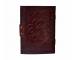 Celtic Shadow Day of the Dead Leather Embossed Journal with metal lock Look Dairy